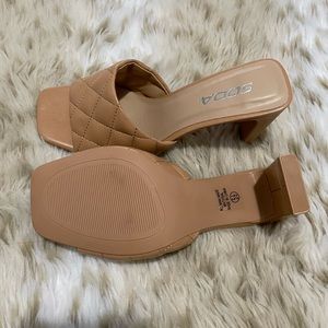 Brand new slip on heels